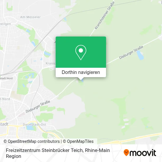 Freizeitzentrum Steinbrücker Teich Karte