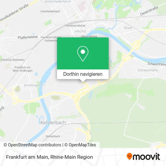 Frankfurt am Main Karte