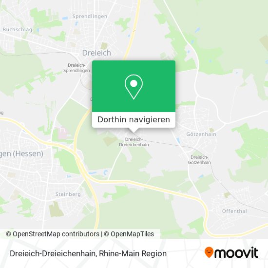 Dreieich-Dreieichenhain Karte
