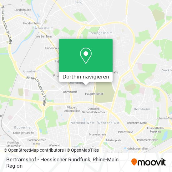 Bertramshof - Hessischer Rundfunk Karte