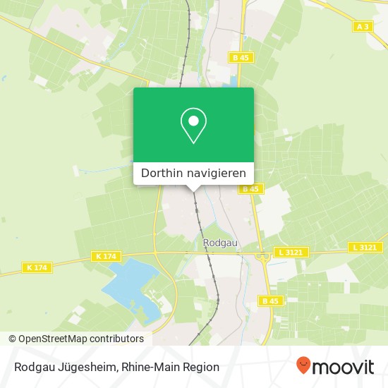Rodgau Jügesheim Karte