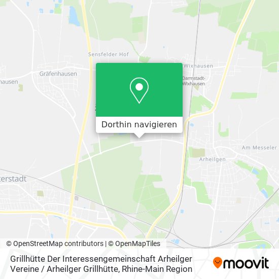 Grillhütte Der Interessengemeinschaft Arheilger Vereine / Arheilger Grillhütte Karte