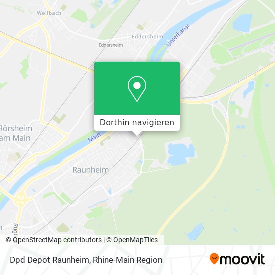 Dpd Depot Raunheim Karte