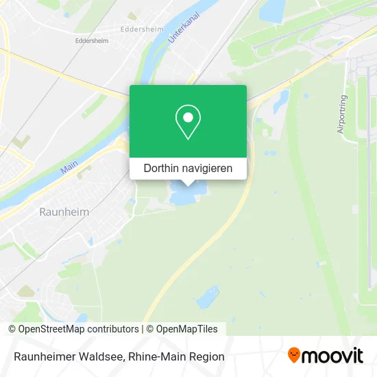 Raunheimer Waldsee Karte