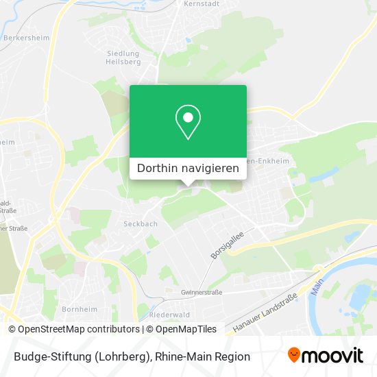 Budge-Stiftung (Lohrberg) Karte