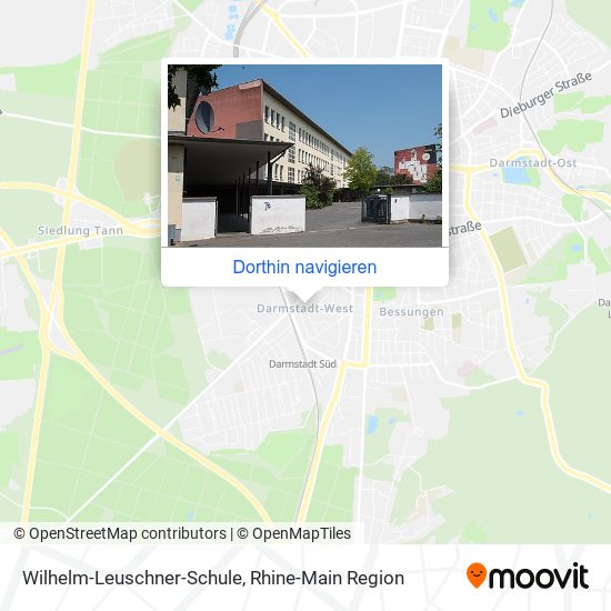 Wilhelm-Leuschner-Schule Karte