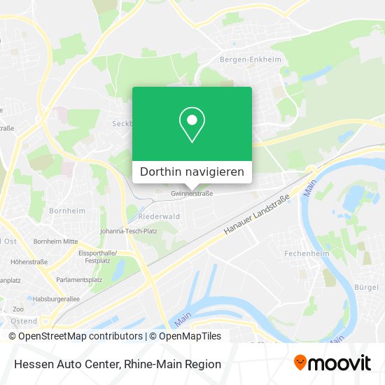 Hessen Auto Center Karte