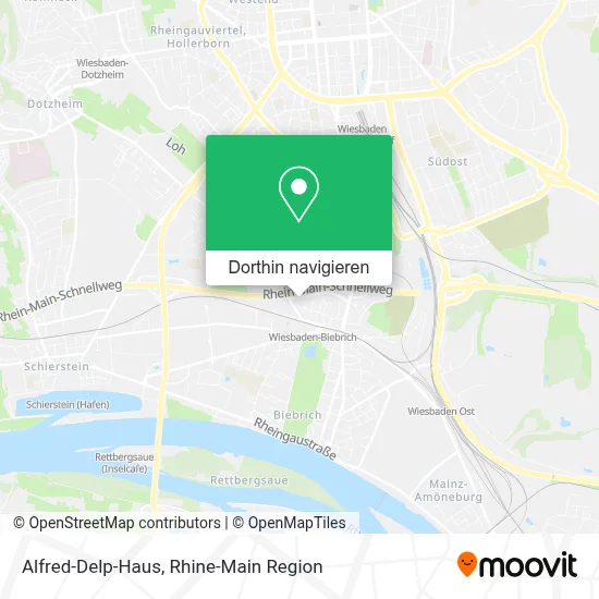 Alfred-Delp-Haus Karte