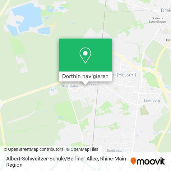 Albert-Schweitzer-Schule / Berliner Allee Karte