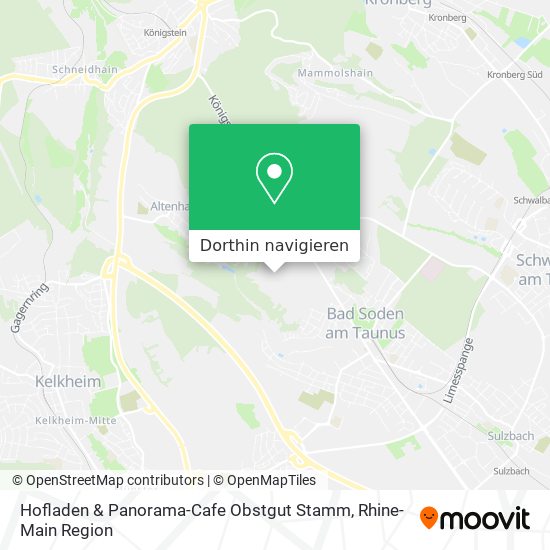 Hofladen & Panorama-Cafe Obstgut Stamm Karte