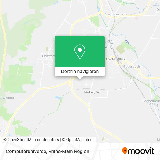 Computeruniverse Karte