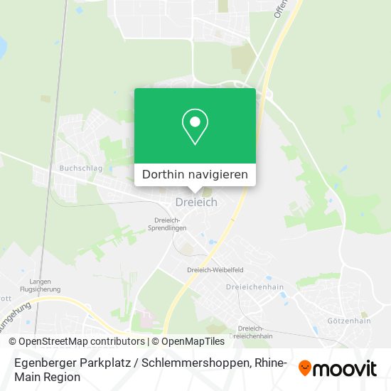 Egenberger Parkplatz / Schlemmershoppen Karte