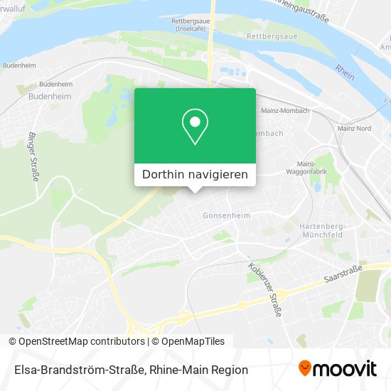 Elsa-Brandström-Straße Karte