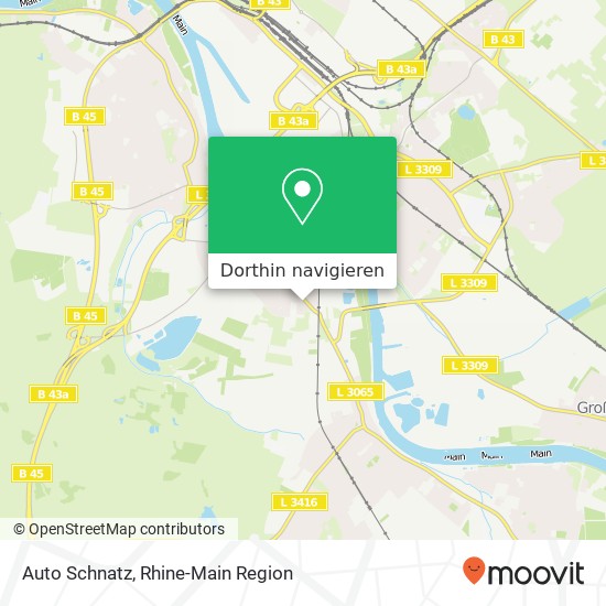 Auto Schnatz Karte