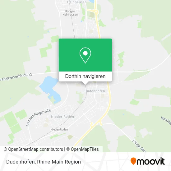 Dudenhofen Karte