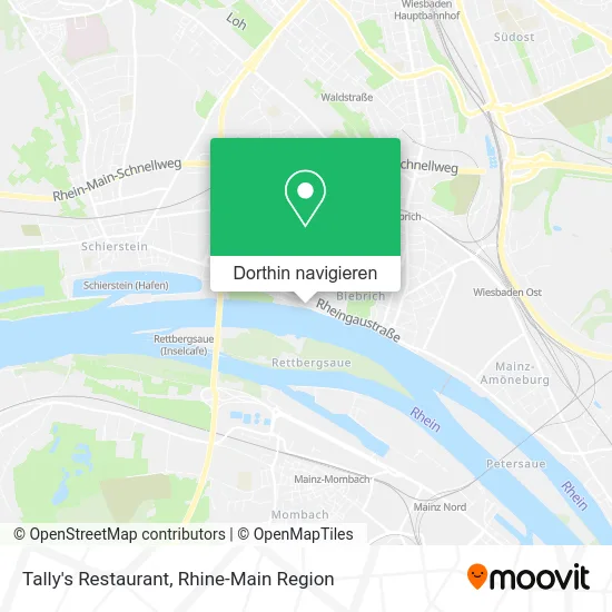 Tally's Restaurant Karte