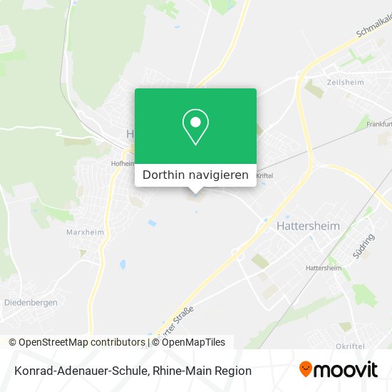 Konrad-Adenauer-Schule Karte