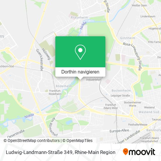 Ludwig-Landmann-Straße 349 Karte