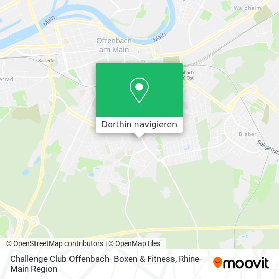 Challenge Club Offenbach- Boxen & Fitness Karte