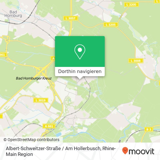 Albert-Schweitzer-Straße / Am Hollerbusch Karte