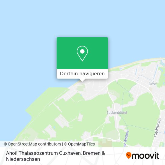 Ahoi! Thalassozentrum Cuxhaven Karte