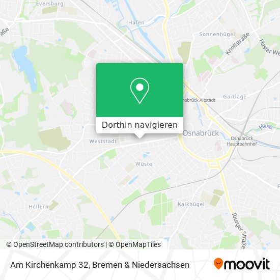 Am Kirchenkamp 32 Karte