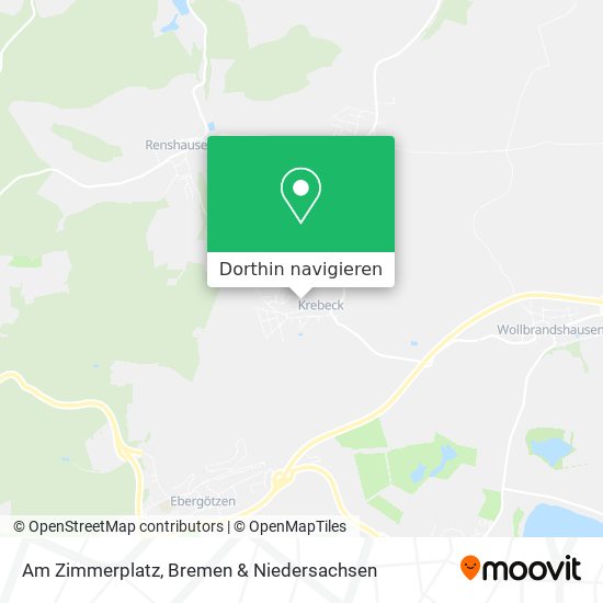 Am Zimmerplatz Karte