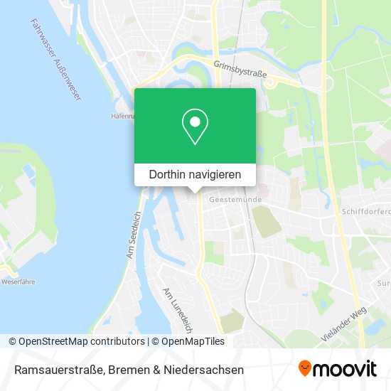 Ramsauerstraße Karte