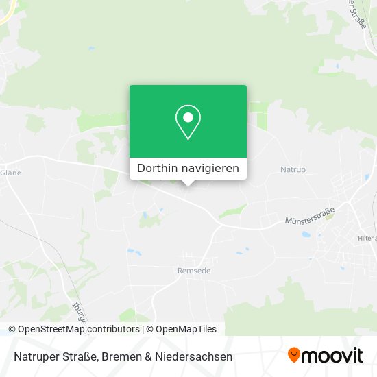 Natruper Straße Karte