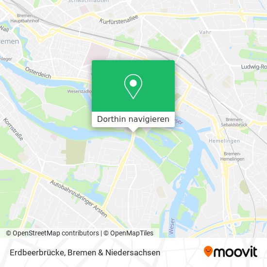 Erdbeerbrücke Karte