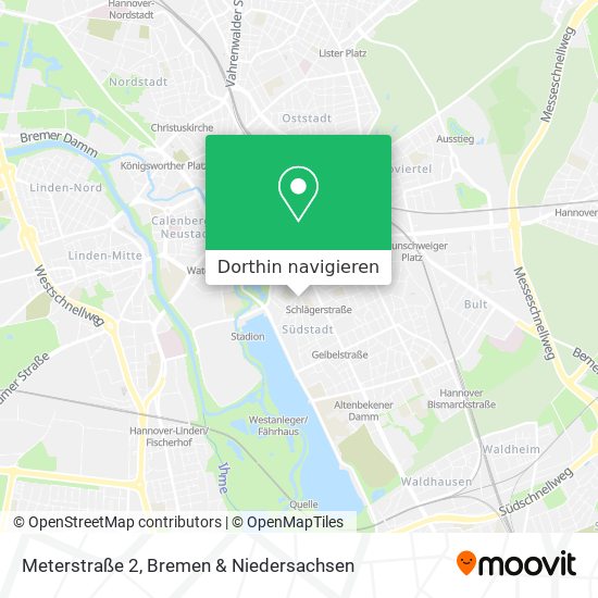 Meterstraße 2 Karte