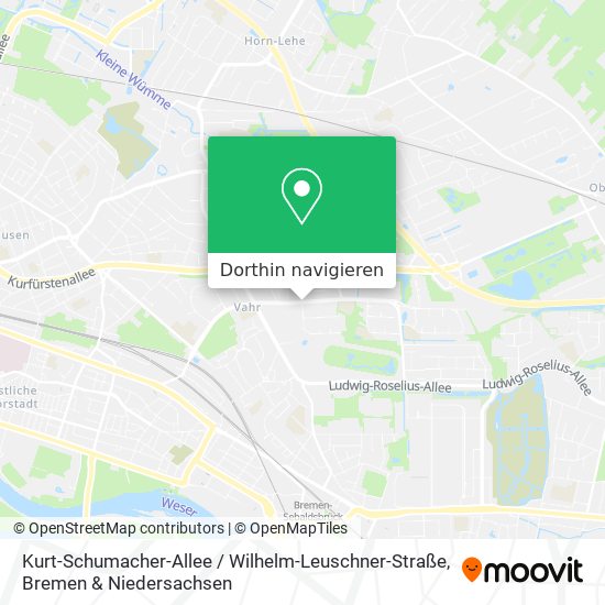 Kurt-Schumacher-Allee / Wilhelm-Leuschner-Straße Karte