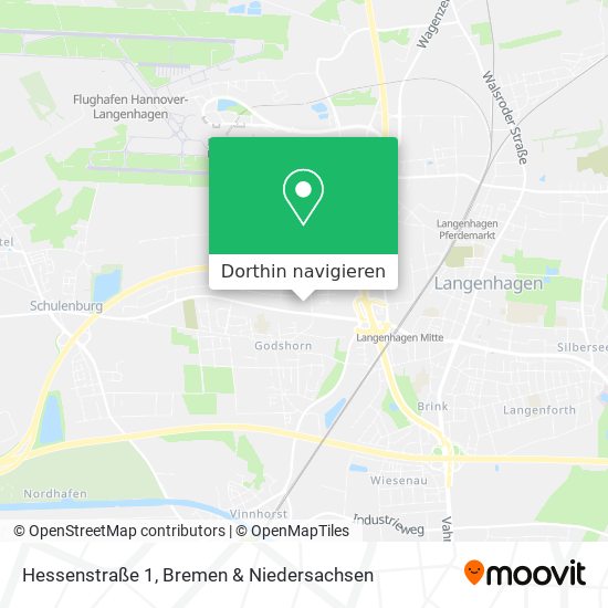 Hessenstraße 1 Karte