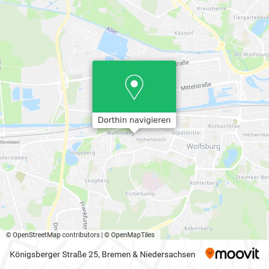 Königsberger Straße 25 Karte