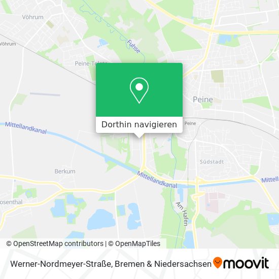Werner-Nordmeyer-Straße Karte