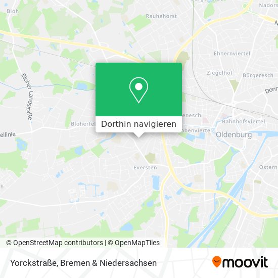 Yorckstraße Karte