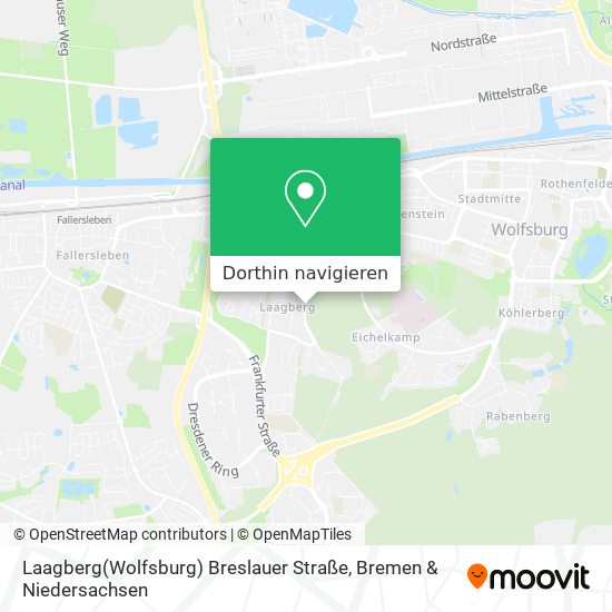 Laagberg(Wolfsburg) Breslauer Straße Karte