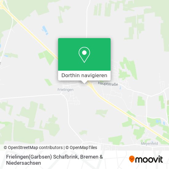 Frielingen(Garbsen) Schafbrink Karte