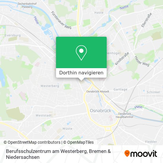 Berufsschulzentrum am Westerberg Karte