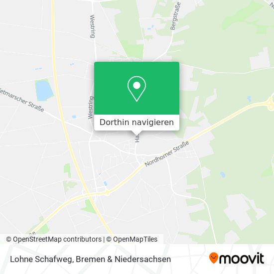 Lohne Schafweg Karte