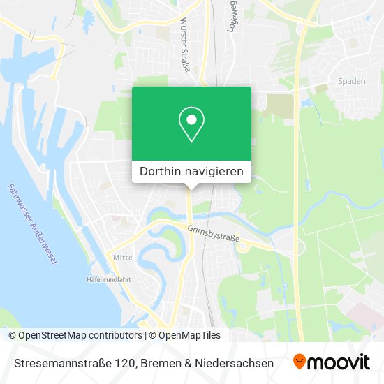 Stresemannstraße 120 Karte
