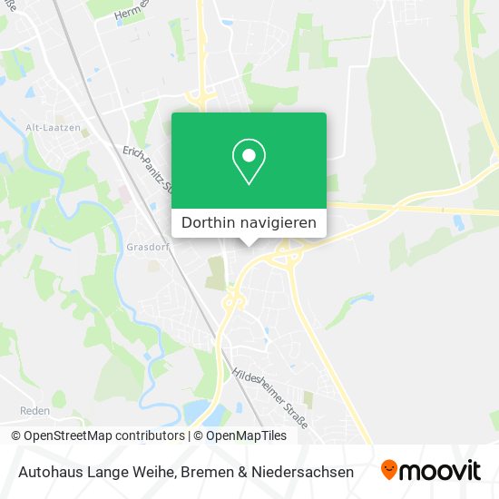 Autohaus Lange Weihe Karte