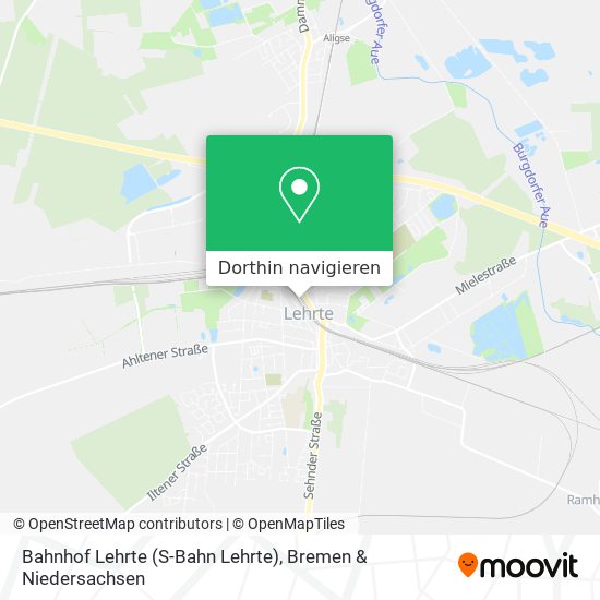 Bahnhof Lehrte (S-Bahn Lehrte) Karte