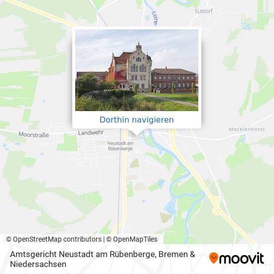 Amtsgericht Neustadt am Rübenberge Karte