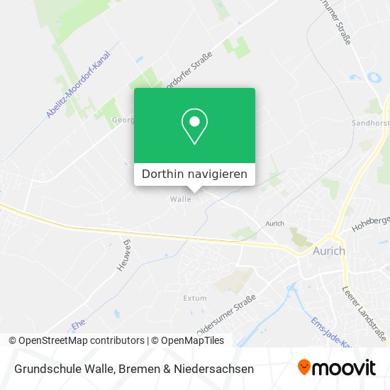 Grundschule Walle Karte