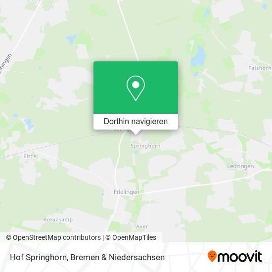 Hof Springhorn Karte