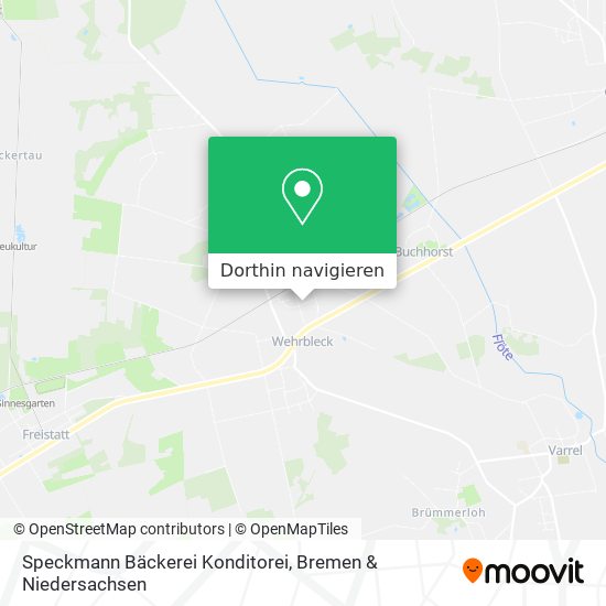 Speckmann Bäckerei Konditorei Karte