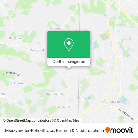 Mies-van-der-Rohe-Straße Karte