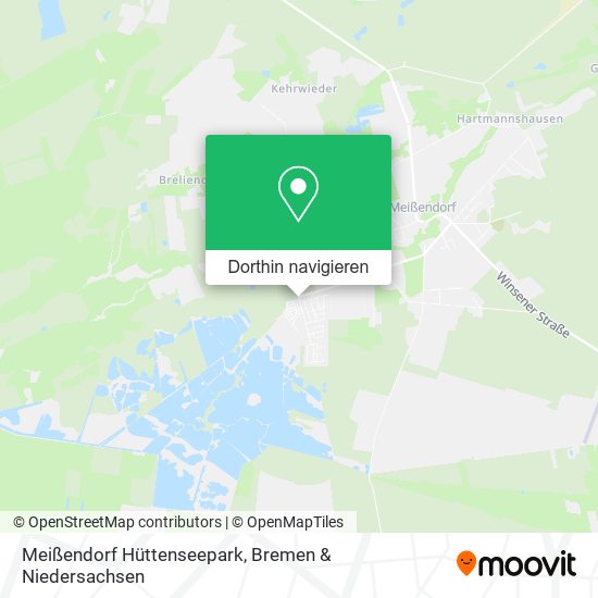 Meißendorf Hüttenseepark Karte