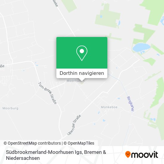 Südbrookmerland-Moorhusen Igs Karte